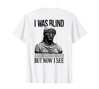 Estaba Ciego Pero Ahora Veo - Christian Streetwear Camiseta