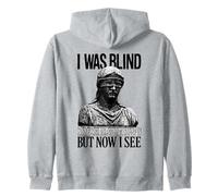 Estaba Ciego Pero Ahora Veo - Christian Streetwear Sudadera con Capucha