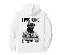 Estaba Ciego Pero Ahora Veo - Christian Streetwear Sudadera con Capucha
