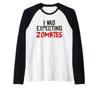 Estaba Esperando Zom amiseta Manga Raglan