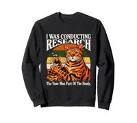 Estaba llevando a Cabo una investigación sobre el Humor del Estudio del Gato Sudadera