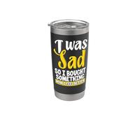 Estaba triste, así que compré algo ahora me siento mejor adicto a las compras Vaso térmico de acero inoxidable de doble pared