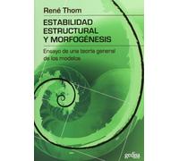 Estabilidad estructural y morfogénesis (SIN COLECCION)