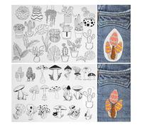 Estabilizador acuoso de costura - lámina decorativa soluble en agua, patrón de bordado temporal, ideal para creaciones en seda, lino y algodón, arte textil ocio, material de bordado de corta duración