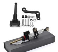 Estabilizador Amortiguador De Dirección para Motocicleta para Yamaha MT-03 MT03 2020-2024 Soporte Montaje para Estabilizador con Adaptador Lineal Direccion Amortiguador(Color 2)