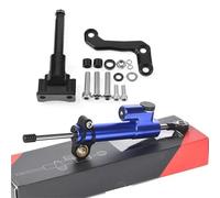 Estabilizador Amortiguador De Dirección para Motocicleta para Yamaha MT-03 MT03 2020-2024 Soporte Montaje para con Adaptador Lineal Inverso Direccion Amortiguador(Color 12)