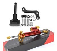 Estabilizador Amortiguador De Dirección para Motocicleta para Yamaha MT-03 MT03 2020-2024 Soporte Montaje para con Adaptador Lineal Inverso Direccion Amortiguador(Color 7)