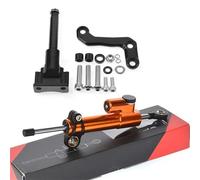 Estabilizador Amortiguador De Dirección para Motocicleta para Yamaha MT-03 MT03 2020-2024 Soporte Montaje para con Adaptador Lineal Inverso Direccion Amortiguador(Color 11)