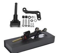 Estabilizador Amortiguador De Dirección para Motocicleta para Yamaha MT-03 MT03 2020-2024 Soporte Montaje para Estabilizador con Adaptador Lineal Direccion Amortiguador(Color 1)