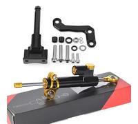 Estabilizador Amortiguador De Dirección para Motocicleta para Yamaha MT-03 MT03 2020-2024 Soporte Montaje para con Adaptador Lineal Inverso Direccion Amortiguador(Color 3)