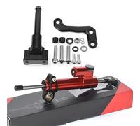Estabilizador Amortiguador De Dirección para Motocicleta para Yamaha MT-03 MT03 2020-2024 Soporte Montaje para con Adaptador Lineal Inverso Direccion Amortiguador(Color 6)