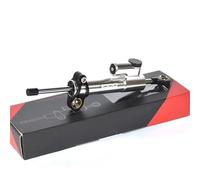 Estabilizador Amortiguador Dirección Motocicleta Para Kawasaki Z1000 Z 1000 2014-2019 Amortiguadores Estabilizadores Con Kit Soporte Montaje Soporte de montaje del amortiguador de dirección(Plata 1)
