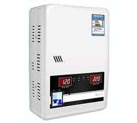 Estabilizador automático de voltaje de 220 V, estabilizador de CA monofásico de alta precisión con pantalla LCD digital dual, voltaje ultra bajo, clasificación de potencia de 6800 W-20000 W