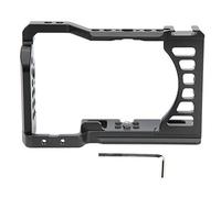 Estabilizador Cámara Gimbal Jaula de Aluminio para A7C - Protección Robusta, Montaje versátil y diseño Ligero para videografía Profesional