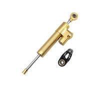Estabilizador De Amortiguador Dirección Ajustable Motocicletas Universal(Gold)