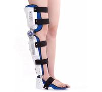 Estabilizador de articulación de soporte de órtesis de rodilla, protector totalmente ajustable, soporte fijo for pie de tobillo de pantorrilla, pierna izquierda lateral y pierna derecha medial for dol
