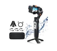 Estabilizador de card n de 3 ejes para GoPro Hero 13/12/11/10/9. Estabilizador de mano para GoPro para grabaci n de video. Resistente al agua IPX