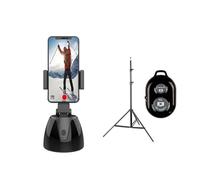 Estabilizador de cardán cámara Seguimiento Facial automático Soporte Disparo Inteligente trípode Palo Selfie rotación 360 for grabación vídeo Vlog en Vivo Transmisión en Vivo(with Bluetooth)