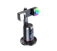 Estabilizador de Cardán con Rotación de 360 Grados, Trípode para Selfies, Cardán de Escritorio con Seguimiento Facial para Smartphones en Vivo.