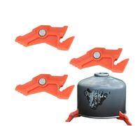 Estabilizador de cartucho de gas, soporte magnético para tanque, soporte para latas de gas, soporte de estufa de camping, soporte de tanque, cartucho de gas para acampar al aire libre, senderismo,