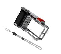 Estabilizador de de Aluminio Profesional para acción 5/4 / 3, Jaula de Vlog Aire Libre a Prueba de Golpes con Zapatos fríos Jaula de Vlog Profesional