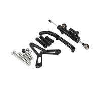 Estabilizador de dirección Soporte Estabilizador, Protectores De Impacto, Amortiguador De Motocicleta para Ya&ma&ha para Tracer9 GT 2021 2022 2023,(Black-B)