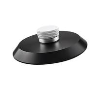 Estabilizador de discos para tocadiscos de vinilo LP de audio, peso/abrazadera para tocadiscos