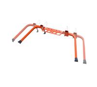 Estabilizador de Escalera, Gancho de Techo - Compatible con Escaleras de Madera, Fibra de Vidrio, Aluminio - Acero al Carbón - 85-105 cm (33.5-41.3 in)