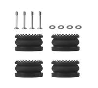 Estabilizador de impresión de silicona con inserción de metal, amortiguación de vibraciones, base antideslizante para espacios de trabajo silenciosos, almohadilla de absorción de golpes