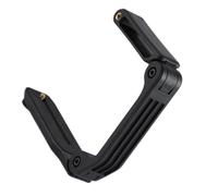 Estabilizador de Mano Cámara, Plegable y Portátil Negro | Fibra de Vidrio y Pa66, Tornillo 1/4 Estándar, Uso Exterior y Grabación LED