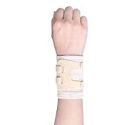 Estabilizador de muñeca ergonómico ligero para tenis, bádminton, soporte de compresión ajustable con articulación flexible y correa, soporte de tenis de bádminton, pulsera de estabilización de