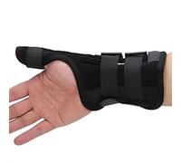 Estabilizador de pulgar, férula estabilizadora de pulgar y muñeca para aliviar el dolor en el dedo pulgar, artritis, tendinitis y esguince, mano derecha(L)