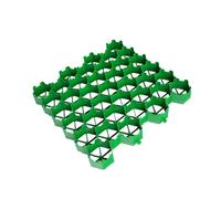 Estabilizador de rejilla de plástico para entrada de grava al aire libre, piedras para patio (4 cm, 20 piezas) ecológicas para un mejor apoyo del paisaje