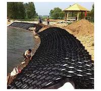 Estabilizador de rejilla de suelo de acera de 2 pulgadas para grava, arena y cemento, pavimentadora de rejilla geográfica cortable para entrada, jardín, base de cobertizo y patios, capacidad de carga