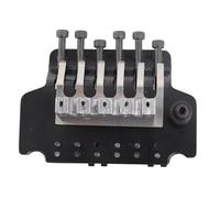 Estabilizador de Resorte para Guitarra eléctrica: de Puente Trémolo, Doble Vibración, Gran Vibración, para Reemplazo Antiguo, Dorado, Cómodo de Usar (BLACK)