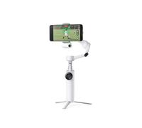 Paquete de rastreador con IA Insta360 Flow 2 en blanco cumbre