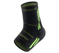 Estabilizador De Tobillo 1 Uds. Tobillera de compresión for mujeres/hombres, tobillera con Gel silicona, calcetín sin dedos for arco y talón(Green-1Pcs,XL Ankle 26-34cm)