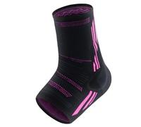 Estabilizador De Tobillo 1 Uds. Tobillera de compresión for mujeres/hombres, tobillera con Gel silicona, calcetín sin dedos for arco y talón(Pink-1Pcs,XL Ankle 26-34cm)