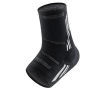 Estabilizador De Tobillo 1 Uds. Tobillera de compresión for mujeres/hombres, tobillera con Gel silicona, calcetín sin dedos for arco y talón(Gray-1Pcs,M Ankle 22-28cm)
