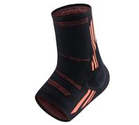 Estabilizador De Tobillo 1 Uds. Tobillera de compresión for mujeres/hombres, tobillera con Gel silicona, calcetín sin dedos for arco y talón(Orange-1Pcs,L Ankle 24-32cm)