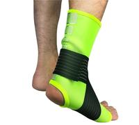 Estabilizador De Tobillo 1 Uds. Tobillera deportiva soporte for arco fascitis Plantar tendón de Aquiles tobillo compresión calcetín mangas(Green-1Pcs,L (24-30CM))