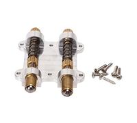 Estabilizador de vibrato para guitarra eléctrica, estabilizador de puente tremolo para una afinación precisa y estable, estabilizador de tremolo de guitarra ligero de metal para si