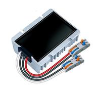 Estabilizador de voltaje 9-36 V, 12, 24 a voltios, convertidor CC/CC/Reductor, fuente alimentación for automóvil, 1 A a 30 A, reductor, resistente al agua(28a Aluminum,9-23V-12V)