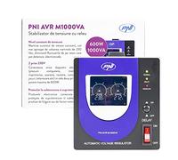 Estabilizador de voltaje con relé PNI AVR M1000VA, 2.7A, 600W, Estabilizador de tensión 1000VA