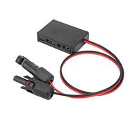 Estabilizador de Voltaje del Panel Solar, Adaptador de Estabilizador de Voltaje USB del Panel Solar con Interfaz USB TYPE C DC pra Sistema Solar Accesorio de Carga de Teléfono