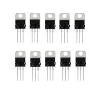 Estabilizador de voltaje, venta al por mayor 10pcs/Lot L7805 LM7805 7805 Regulador de voltaje + 5V 1.5A NUEVO