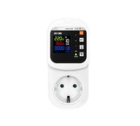 Estabilizador de Voltaje y Protector de Corriente con Enchufe Inteligente WiFi Tuya, Medidor de Energía Multifuncional, Enchufe de la UE