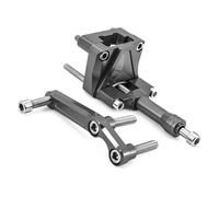 Estabilizador Dirección Compatible Con Para Ninja 300 Para NINJA300 Para EX300 2013-2017 Motocicletas Amortiguador De Dirección Estabilizador CNC Piezas De Soportes Universales