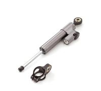 Estabilizador Dirección para Motocicleta para Dualtron DT2 para Ultra para Raptor Amortiguador Dirección Ajustable Estabilizador De Aluminio para Patinete Eléctrico(Gray and Black)