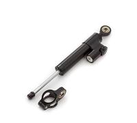 Estabilizador Direccion Universal para Zero 10x Kaabo Mantis De 10 Pulgadas con Amortiguador Dirección Ajustable Estabilizador Aluminio para Scooter Eléctrico(All Black)